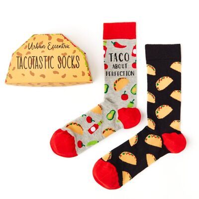 Set de regalo de calcetines de taco unisex