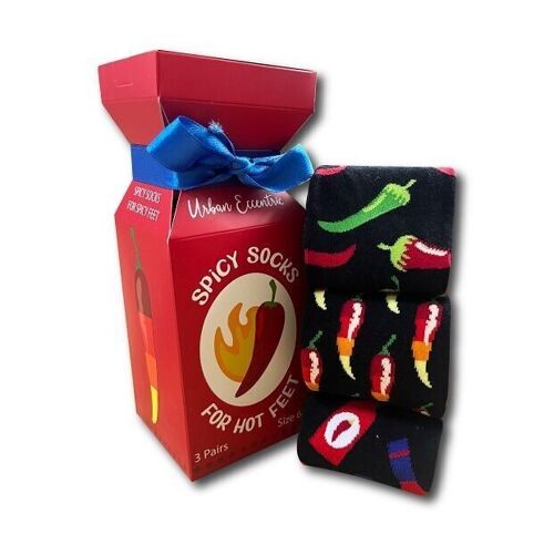 Unisex Spice Bottle Socks Gift Set