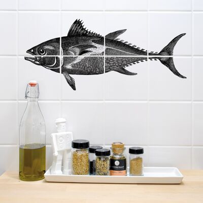 Tonfisk - stickers for tiles