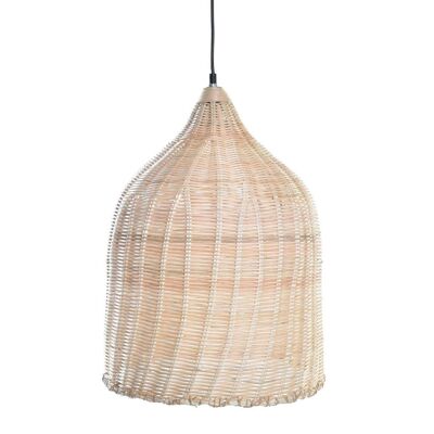 RATTAN CEILING LAMP 40X40X51 NATURAL LA194349