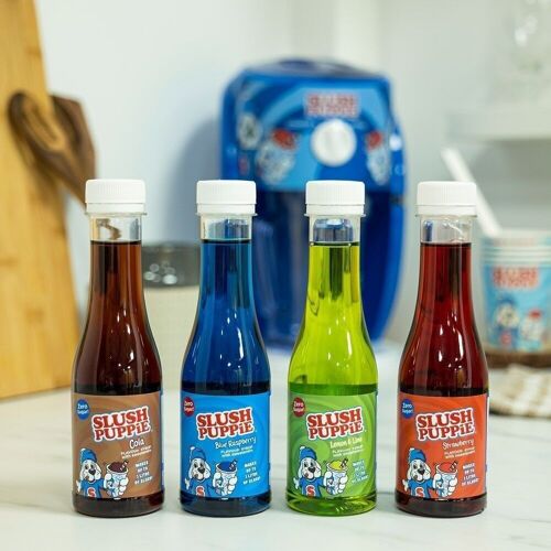 SLUSH PUPPiE Zero Sugar 4 Pack Syrups 180ml