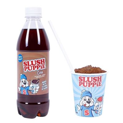 SLUSH PUPPIE Jarabe de Cola Zero Sugar 500ml