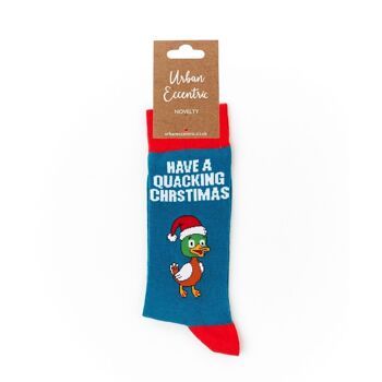 Chaussettes unisexes Have A Quacking Christmas 2