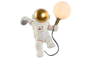 APPLIQUER LAMPE RÉSINE MÉTAL 26X21,6X33 ASTRONAUT LA209627 1