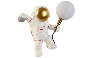 APPLIQUER LAMPE RÉSINE MÉTAL 26X21,6X33 ASTRONAUT LA209627 6