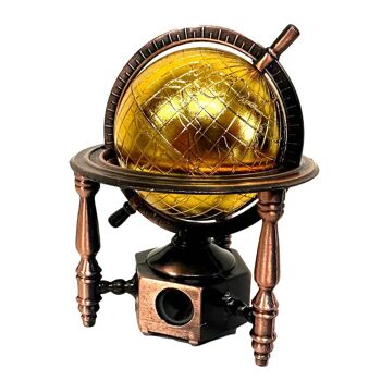 Aiguiseur Gold Globe moulé sous pression - Modèle miniature 2