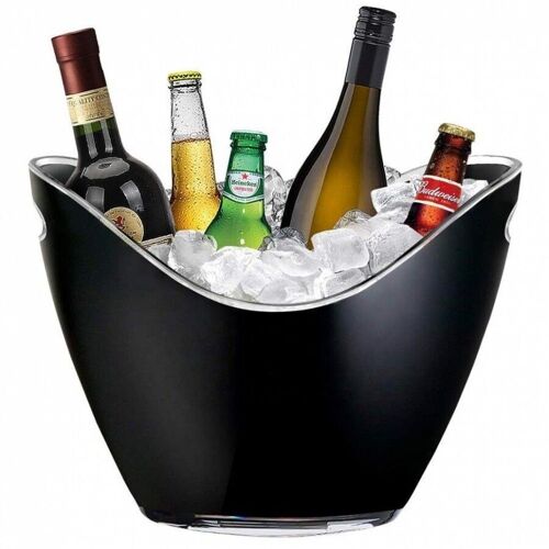 Ice bucket black 8lt MB-071A