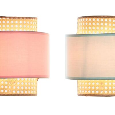 POLYESTER APPLY LAMP 23X12X25 WALL 2 ASSORTED. LA204506