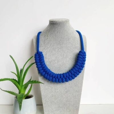 Die Maya-Halskette – Halskette aus Bio-Baumwolle