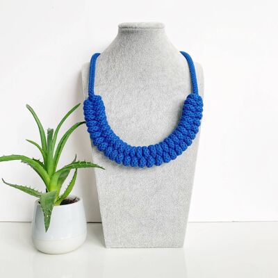 Le collier Maya - Collier déclaration noué