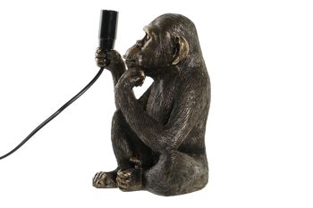 LAMPE DE TABLE EN RÉSINE 20X16X24 GOLDEN MONKEY LA202509 5