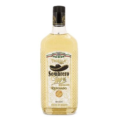 Tequila Reposado 100% agave - SOMBRERO