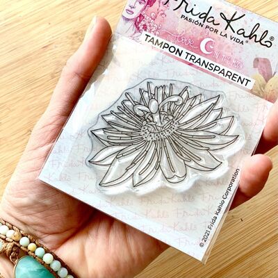 Transparent stamp "Passion flower - 3" Frida Kahlo®