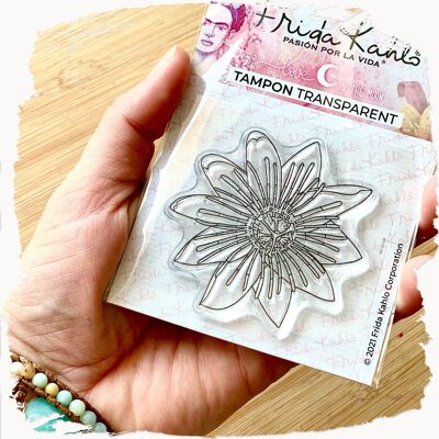 Transparent stamp "Passion flower - 2" Frida Kahlo®