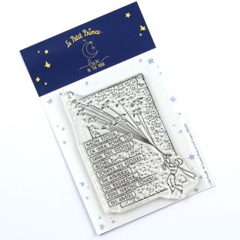 Tampon transparent "Mon étoile" - Le Petit Prince 2
