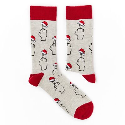 Unisex Weihnachts-Fick-Off-Socken