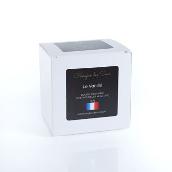 Bougie parfumée Vanille Monoï - 120g + boîte 6