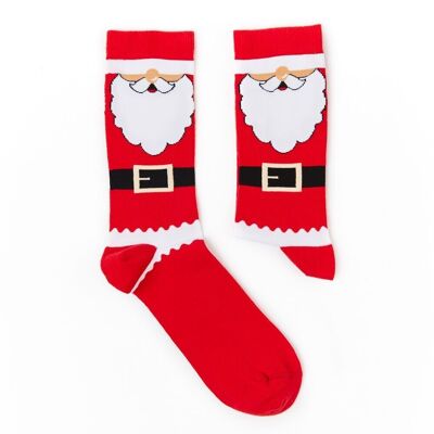 Calcetines unisex de Papá Noel
