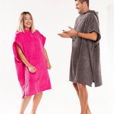 Adult bath poncho made in France