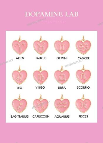 Bracelet rose Barbie, Bracelet zodiaque personnaliséLéo, Vierge, Balance, Scorpion, Sagittaire, Capricorne, Poissons, Gémeaux, Taureau, Cancer, Bélier 3