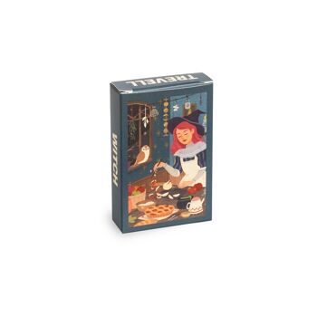 Mini puzzle Witch - Trevell - 99 pièces 1