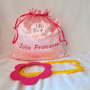 Couverture Étape "Ma Jolie Princesse" pour Bébé – Kit Souvenir Fleuri 5