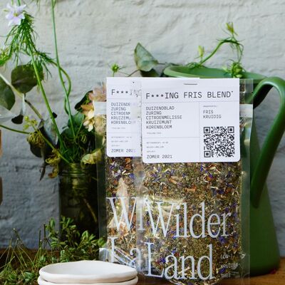 Wilder Land Tee-Geschenkbox + Keramiktablett