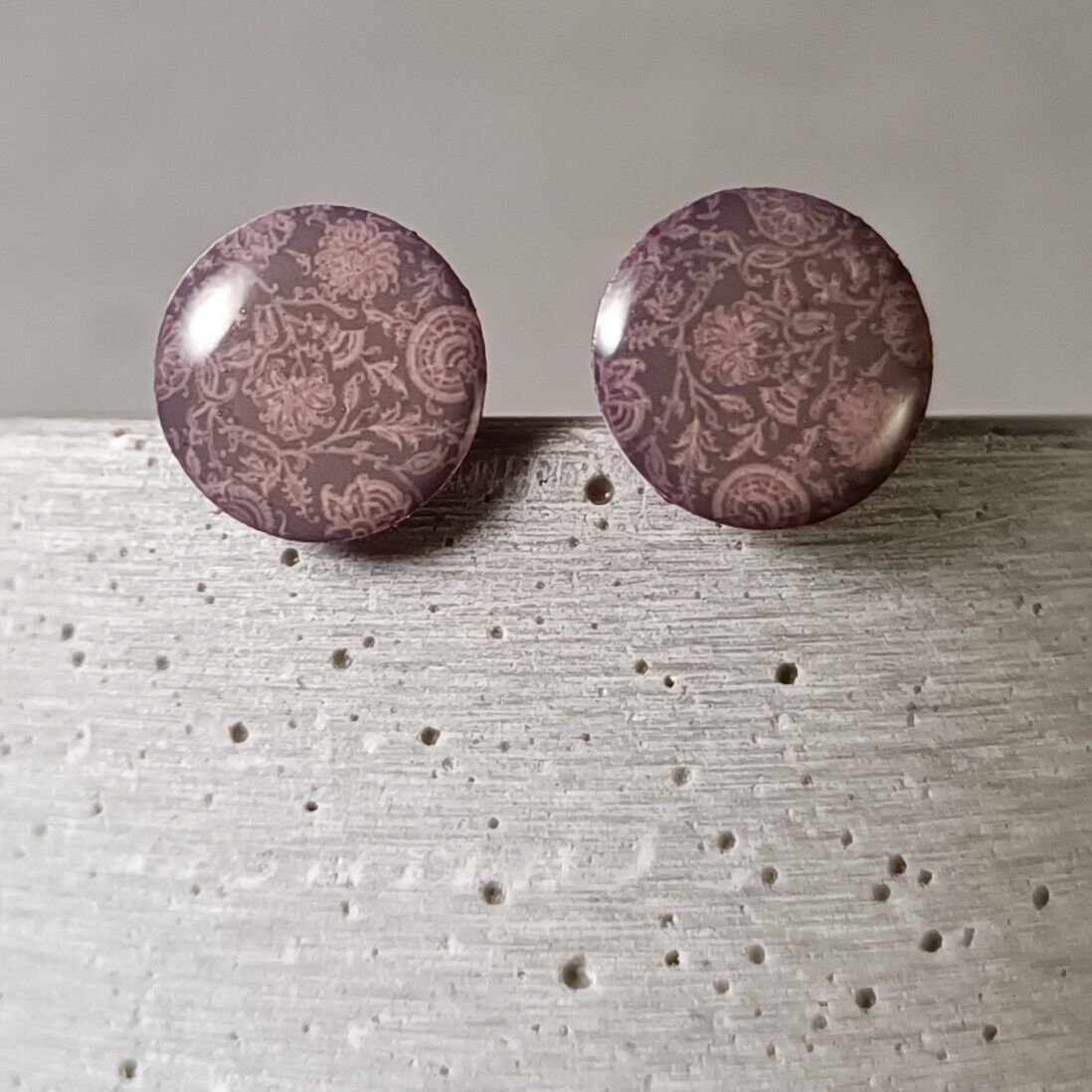 Orecchini Montpoupon – motivo floreale 0725