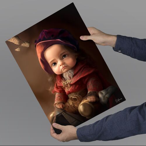 Baby Leonard de Vinci