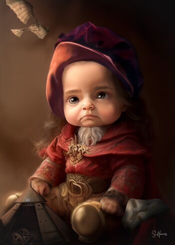 Baby Leonard de Vinci 3