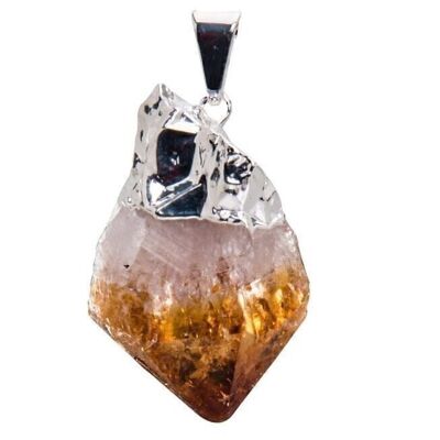 Pendentif Pointe Citrine