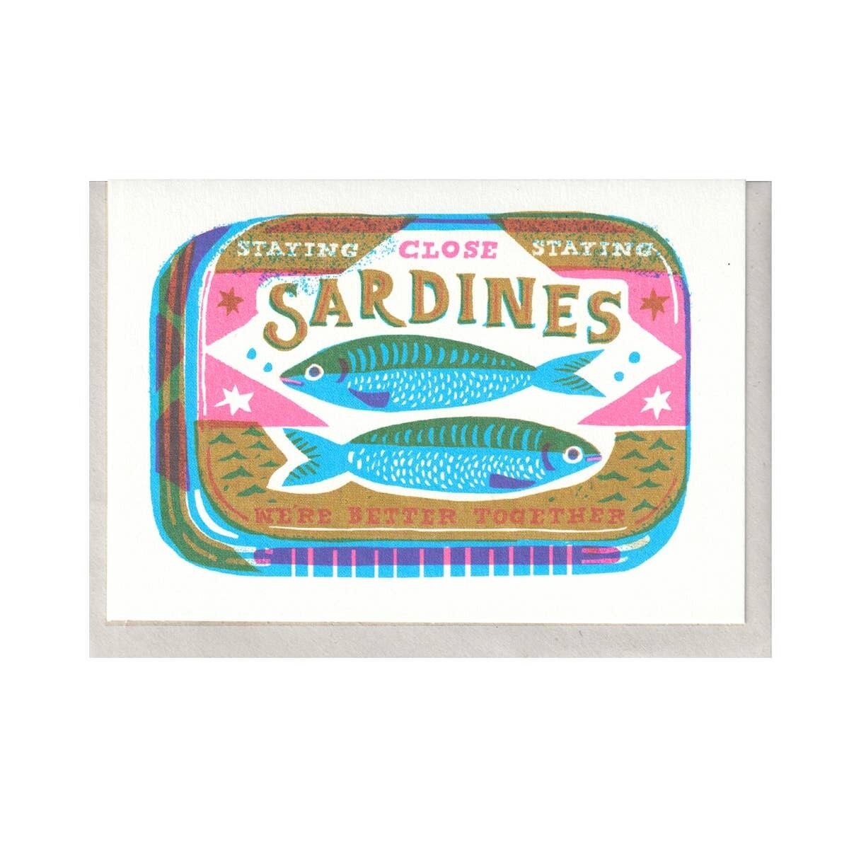 Tarjeta Sardinas A6