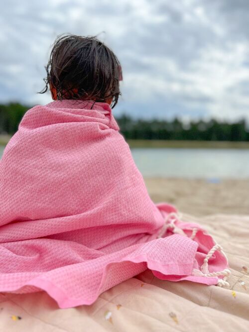 Fouta Hammam Towel - Candy Pink - 100x200cm