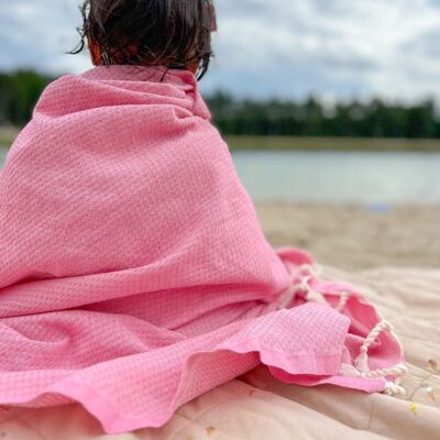 Fouta Hammam Towel - Candy Pink - 100x200cm