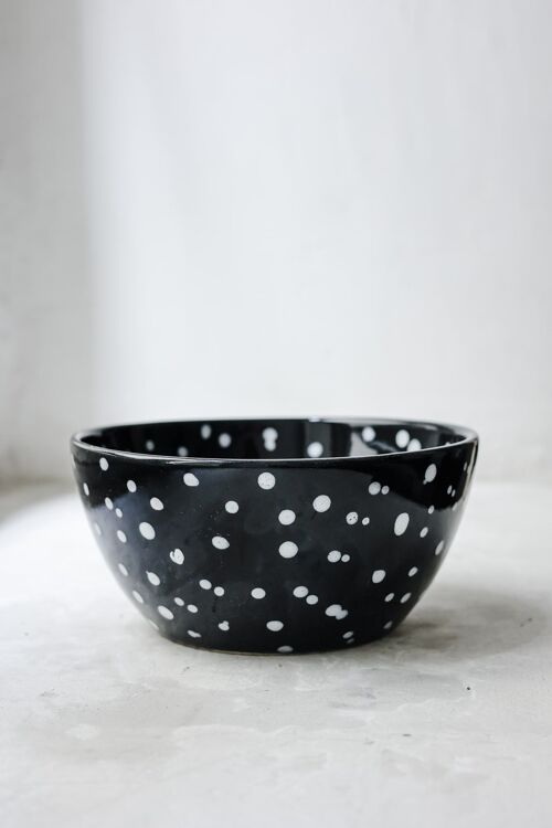 Sisi bowl, black splash