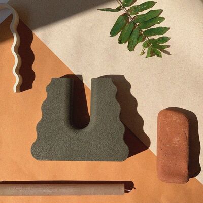 Flur | Candles Holder 03 | Tobacco
