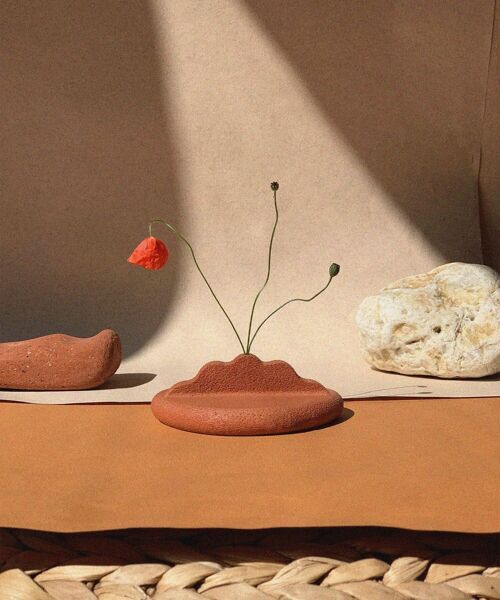 Flur | Incense Holder | Burnt Ochre