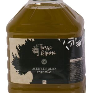 Bouteille de 3 litres d'huile d'olive extra vierge. Variété Arbequina (Boîte de 3 unités)