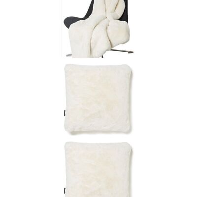 Conjunto exclusivo FLUFFY - Marfil