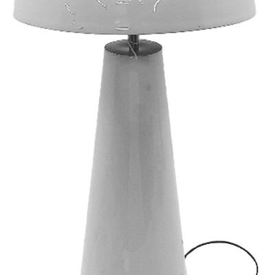 Lampada da Tavolo in Ferro 31X31X70 Fungo Laccato LA206162