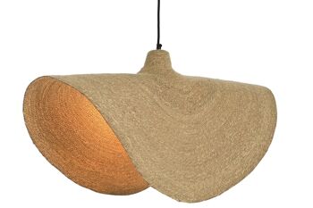 PLAFOND HERBES MARINS 88X36X39 PAMELA NATUREL LA201171 1