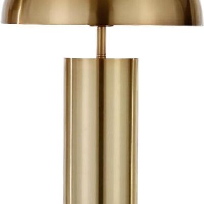 METAL TABLE LAMP 24X24X46 GOLDEN MUSHROOM LA206035