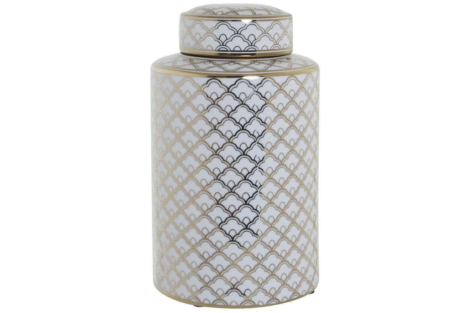 VASO PORCELLANA 18X18X30,5 BIANCO LD181512