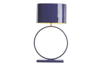 LAMPE DE TABLE EN FER 41X20X71 LILAS LA201261 1