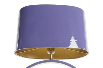 LAMPE DE TABLE EN FER 41X20X71 LILAS LA201261 3