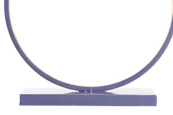 LAMPE DE TABLE EN FER 41X20X71 LILAS LA201261 4