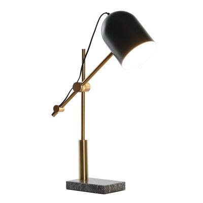 MARBLE METAL TABLE LAMP 45X45X70 FLEXO LA206439