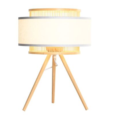 Lampada da tavolo in poliestere Bamboo 36X36X48 E27 LA202275