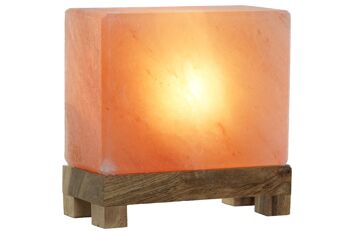 LAMPE DE TABLE SALT ACACIA 17X7X16 RECTANGULAIRE LA207662 1