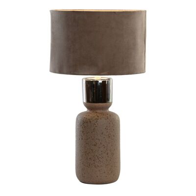 POLYESTER CERAMIC TABLE LAMP 30X30X54 LA202288